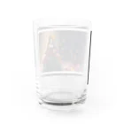 R&N Photographyのモナルカ蝶はカトリーナ｜死者の日・日本のカトリーナ Water Glass :back