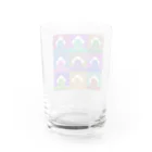 Heiwa_AriのSUMO WRESTLER (multicolor) Water Glass :back