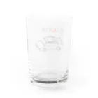 _msmsの黒線シルビア Water Glass :back