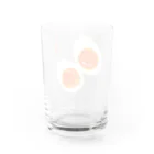 脂身通信Ｚのゆでたまご_230625_999999 Water Glass :back