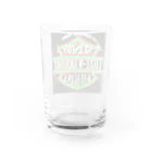 ハーレー最大最強SNOOPYの転倒ハーレー 記念 Water Glass :back