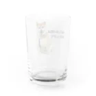 SHIBAOOOOOのNO,SHIBA NO,LIFE 柴生くん Water Glass :back