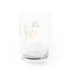 kumamia（くまみあ）のくまの3兄弟（三日月） Water Glass :back