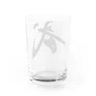 cloud-starの【筆文字・書道】武(Martial arts) Water Glass :back