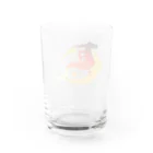 星野ねこはるの馬 Water Glass :back