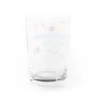 SU-KUのNo Sweets,No Life. Water Glass :back