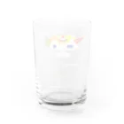 HeartToMeの喫茶　花猫珈琲　＜プリンアラモード＞ Water Glass :back