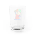 たざ美ちゃんずのマサキマン001byたざ美ちゃん Water Glass :back