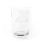 猫のきぬくんのお店のベーカリーこげまる社員旅行にゃ Water Glass :back