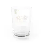 kumamia（くまみあ）のくまの3兄弟（マカロン） Water Glass :back