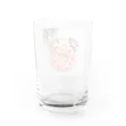 kumamia（くまみあ）のくまの3兄弟（ストロベリードーナツ） Water Glass :back