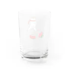 usagi-cuteのスイカ割りはスポーツです。 Water Glass :back