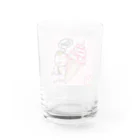 旅猫王子れぉにゃん👑😼公式(レイラ・ゆーし。)の【夏アイス☆れぉにゃん】 Water Glass :back