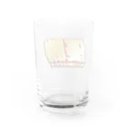 takoyakiGashet Suzuri店の優　勝 Water Glass :back