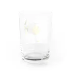 kumamia（くまみあ）のひょっこり！ふうせん（黄） Water Glass :back