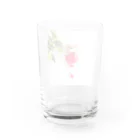 kumamia（くまみあ）のひょっこり！ふうせん（赤） Water Glass :back