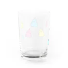 愛とうんちとサイダーとのうんこちゃんズ Water Glass :back