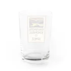 YS VINTAGE WORKSのスイス・ベルン州シュピーツのシャトーホテルの古い広告 Water Glass :back