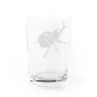 キッズモード某のスイカリュックのカブトムシ Water Glass :back