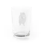 kanakoto24の黒ポメのフクちゃん Water Glass :back