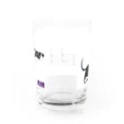 ドッグハウスベティのおんぷ・ダックス Water Glass :back