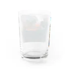 世界美術商店の神の大いなる怒りの日 / The Great Day of His Wrath Water Glass :back