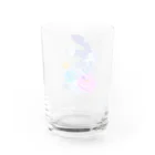 Rabbitflowerの夏の思い出 Water Glass :back