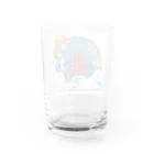 熊活のすゝめの熊活のすゝめ　夏くまver Water Glass :back