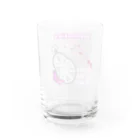 ㌍のるつぼのmemories Water Glass :back