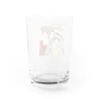 あちちゃんの猫耳のカップル Water Glass :back