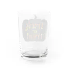 Drecome_Designのトリックオアトリートカボチャ Water Glass :back