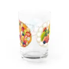 OFFICE Y'Sの贅沢ケーキ2種セット Water Glass :back