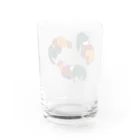 しもべ(鶏勉強中)の三つ巴郡上地鶏(少) Water Glass :back