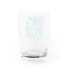 しらのぎつねの涼やか青龍 Water Glass :back