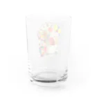 ニコリッペ のタイムスリップニコリッペ星人 Water Glass :back