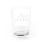 KAWAKA-MANIAの夢追い卓球部員 Water Glass :back