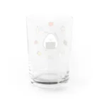 chi-bitのおにぎり・具は色々 Water Glass :back