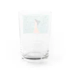 鳥救うSUZURIの『うみ、とり、わたし』【寄付付き商品】 Water Glass :back