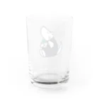 nonoarikuiのチョコミントアイス Water Glass :back