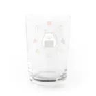 chi-bitのおにゃぎり・具いろいろ Water Glass :back