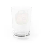 スーパーピッグSUZURI店のスーパーピッグ Water Glass :back