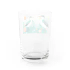 鳥救うSUZURIの『しぶきをまとうみずどり』【寄付付き商品】 Water Glass :back