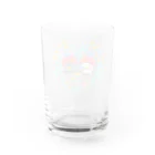 工房ねこだまのシロヤギとクロヤギ Water Glass :back