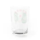 おはよう西さんのvery very pretty boys Water Glass :back