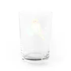 らる_haruの見返りオカメインコ Water Glass :back