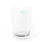 humans Are goodのhumans Are good logo Water Glass :back