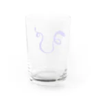 ぴぴちゃのあおぴさん Water Glass :back