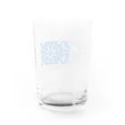 PinaataのRoseWindow Art Club Water Glass :back