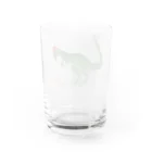 どうぶつYAのディロフォサウルスだぁー！ Water Glass :back