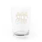 835EMIKOの虎男3匹 Water Glass :back